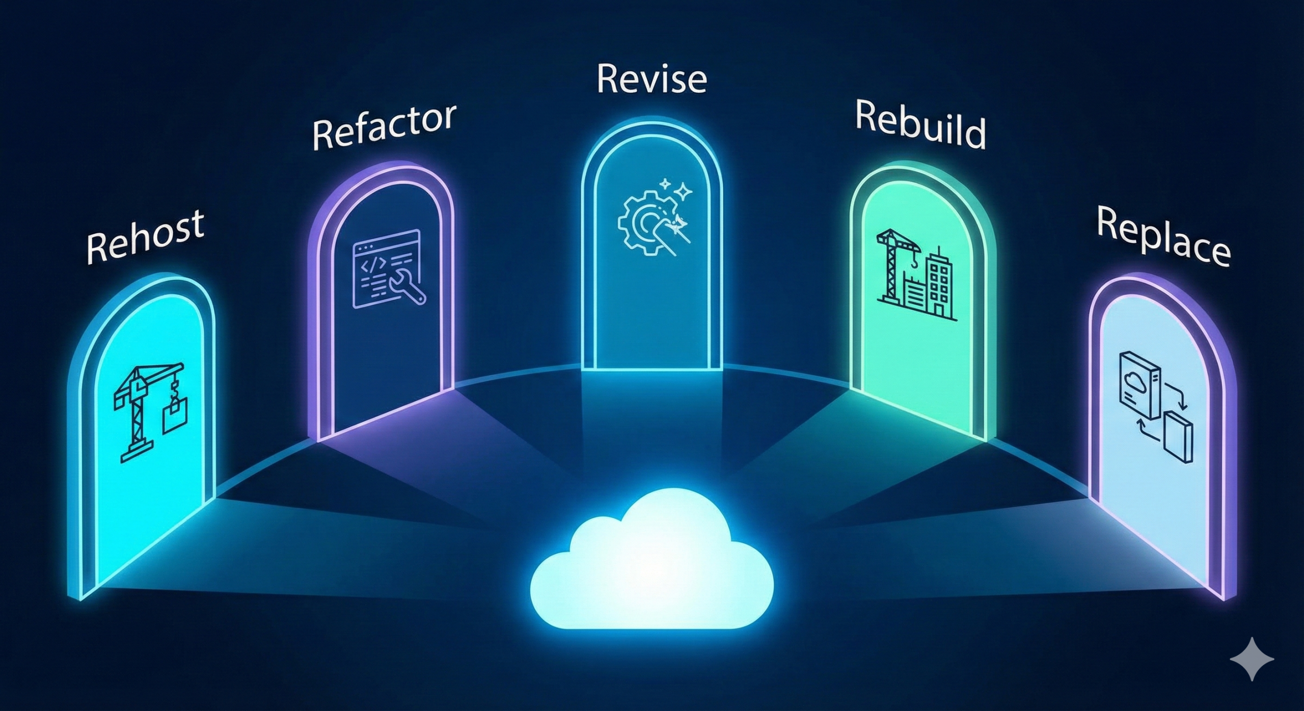 Gartner's 5 R's of Cloud Migration Strategy